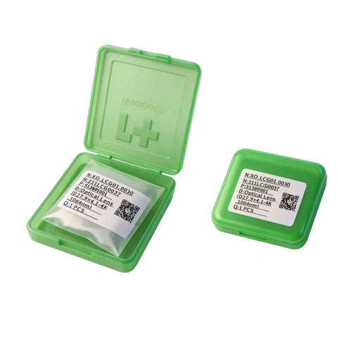 Set Of 10 Fiber Laser Protective Lenses For Raytools Cutting Heads, 27.9mm Diameter And 4.1mm Thick, 99.5 Percent Transmission