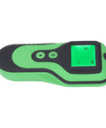 Stud Finder Wall Scanner High Sensitivity 5 Modes LCD Display Sound Alarm Stud Detector for Wood Beams Joists Metal, green handheld device