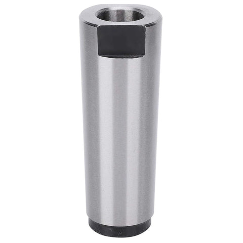 Front view of Morse taper drill sleeve MT4–MT2, steel reducing adapter for lathe/milling.