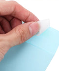 Self Adhesive Light Blue Envelopes 15 Pack For Letter Sized Documents Thickened Paper Pockets easy seal by hand