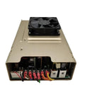 Pro Grade Heavy Duty 250 Watt DC Power Supply For Industrial Medical Equipment 120 To 300 Volt Input 3.4 Amp Output 50 60 440 Hertz, with fan and connections.