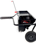 Tow Behind 2-In-1 Lawn Aerator And Spreader With Weight Tray For Extra Penetration Drops Seed Fertilizer Or Lime While Aerating 40-Inch
