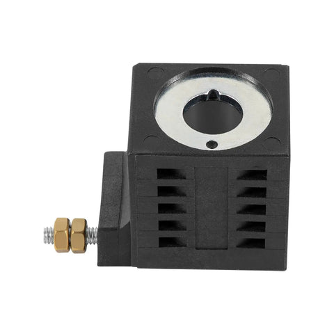 Replacement 10V DC 25W Solenoid Coil For Hydraulic Power Unit Lift Dump 10226-33 showing top view with 1/2 inch bore