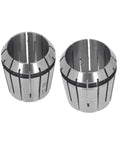 Top Tier ER32 Spring Collet Chuck With 25mm Cemented Carbide Body for lathe use, featuring tight grip design and durable construction.