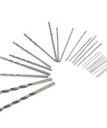 9-Piece HSS Micro Twist Drill Bit Set With Straight Shanks For Pro Grade Precision In PCB Jewelry Watch Crafting And DIY Projects