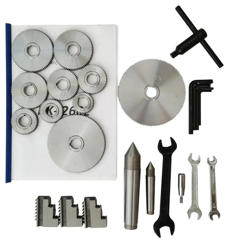 Heavy Duty 110V Bench Lathe Built For Badass Metal And Wood Machining Using A Rock Solid Four Way Tool Post To Enable Killer Precision Threading Plus Slick Horizontal Processing Up To 10.2 Inch Swing