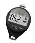 Dead Accurate Digital Shore Durometer Type A D C Hardness Tester Meter With Bright LCD Screen displayed showing 052 HC reading.