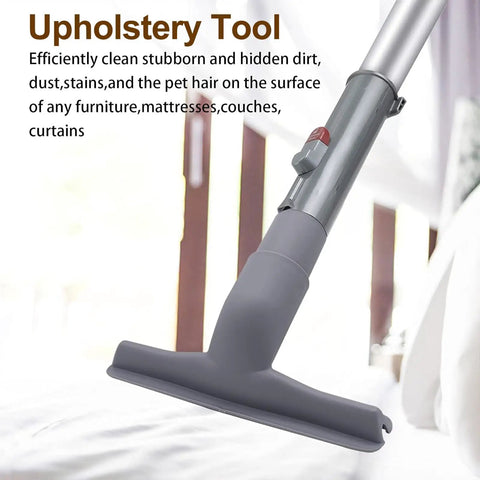 Crevice Tool And Dust Brush For Vacuum Upholstery Cleaning With 14 Inch Gap Tool Compatible With Navigator Lift Away Models NV350 NV351 NV352 NV355 NV356E NV357 NV360 NV370 UV440 NV42 NV22 NV31 Replacement 112FFJ shown in use on bed