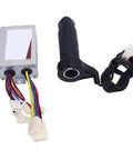 Electric Motor Controller Throttle Grip Beefy High Efficiency Aluminum Alloy for Electric Bikes Tricycles and Motorcycles