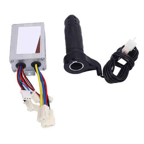 Electric Motor Controller Throttle Grip Beefy High Efficiency Aluminum Alloy for Electric Bikes Tricycles and Motorcycles