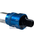 Adjustable In Line Pressure Regulator For Pneumatic Tools One Quarter Inch NPT Inlet To One Quarter Inch NPT Outlet