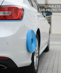 Universal Fit Car Door Edge Guard Rubber Trim Strip Light Colored Cut To Fit Self Adhesive Roll Easy To Install on car