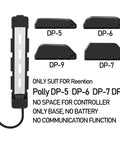 Ebike Battery Base Mounting Plate Bracket With 5 Pin Connector for Polly DP-5 DP-6 DP-7 DP-9 Electric Bikes No Space for Controller