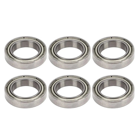 Beefed-Up Lightweight Steel Ball Bearings 15x24x5mm For 1/7 RC Cars And ZD Racing MX-07, set of six bearings