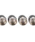 4 Pack 1.98 Inch Stainless Steel Boat Trailer Hub Bearing Kit With Protective Cover And Grease Fitting For Marine Wheel Bearings