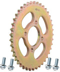 Beefed Up 32 Inch Go Kart Rear Axle Kit With 810mm Shaft 2 Brake Discs 2 41T 428 Sprockets Pillow Block Bearings And 2 Four Bolt