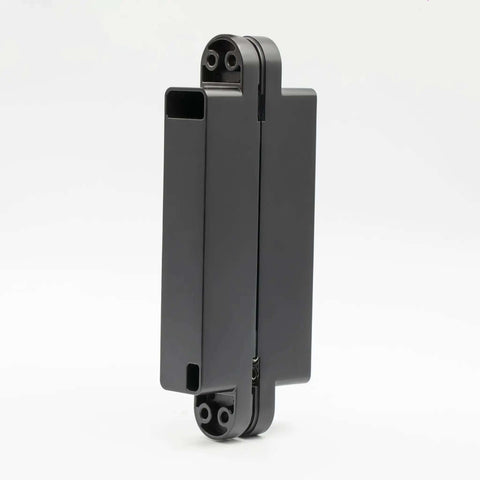 Heavy-Duty Self Soft-Closing Hidden Door Hinge For Commercial And Residential Doors Concealed Metal Hardware in matte black