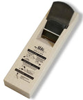 Straight Up Japanese Kanna Wood Planer With Dual Blades For Smooth As Silk Sanding Free Finishing, view of maple body and cutter.
