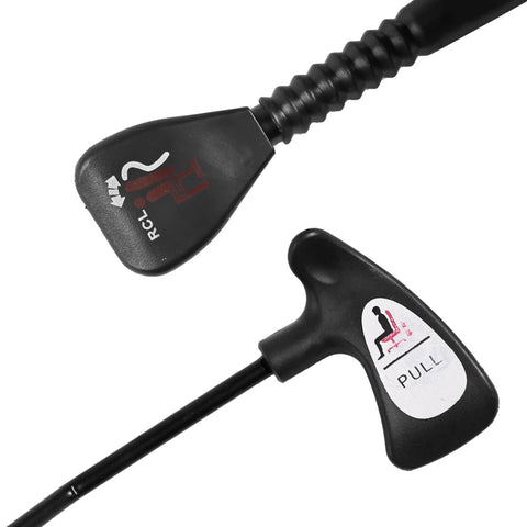 Heavy Duty Office Chair Tilt Control Mechanism Replacement Kit Featuring Single Lever Height Adjustment and Standard Tapered Gas Lift Adapter shown.