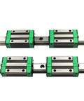 Pro Grade Linear Guide Rail Set 100 To 1100mm With Four Carriages For CNC And 3D Printer Systems HGH30CA HGW30CC Slider Type Stainless Steel Rails For Smooth Motion And Durable Performance, four carriages on stainless steel rail