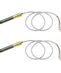 RURBRIN 24-inch aluminum thermopile generators with braided leads (2 pcs)