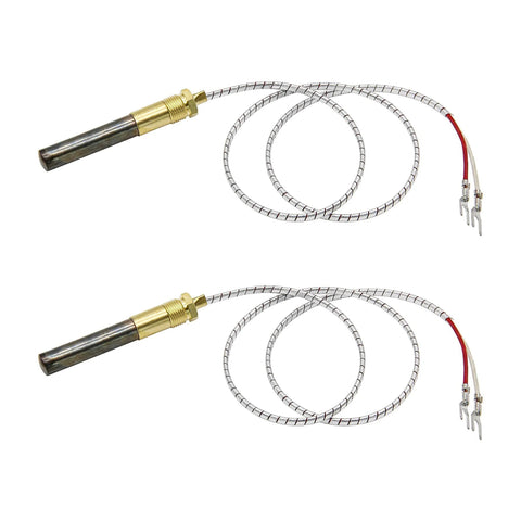 RURBRIN 24-inch aluminum thermopile generators with braided leads (2 pcs)