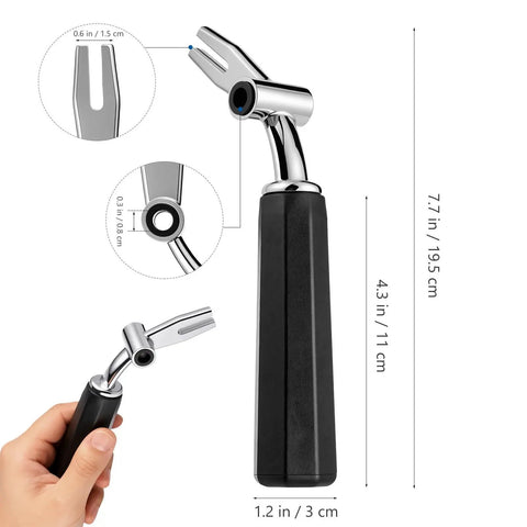Universal Ice Cream Maker Lever Replacement Durable Built Tough Plastic And Metal Handle Easy Install Adjustable Size Fits Most Machines