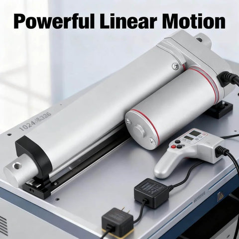 Heavy Duty 150mm Stroke Linear Actuator 24V 750N Quiet Operation for Medical Beds Industrial Lifting and Remote Control Machinery