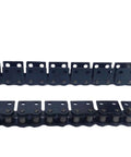 Top Tier 1.5M Straight Plate Conveyor Chain Machine Drive Roller Transmission Kit with single and double hole attachments.