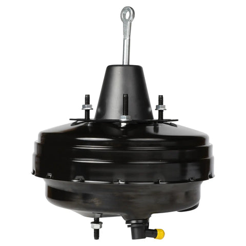 Rock Solid Vacuum Power Brake Booster Fitting For Dodge Nitro 2007 To 2011 Jeep Liberty 2008 To 2012 Wrangler 2007 To 2010 front view with M8 mounting studs.
