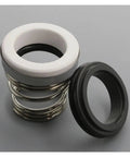 Heavy Duty 28mm Mechanical Shaft Seal With Carbon Ceramic Rings And Nbr Rubber For Water Pump Circulation Repair Super Durable Single Coil Spring, components including ceramic and rubber.