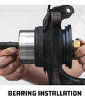 Front Wheel Drive Bearing Removal And Installation Tool Set For Domestic And Import Cars installation process