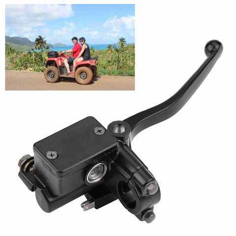 Beefed Up Aluminum Motorcycle Brake Master Cylinder For ATV Rancher Sportrax Rincon 250 350 400 450 Black High Performance