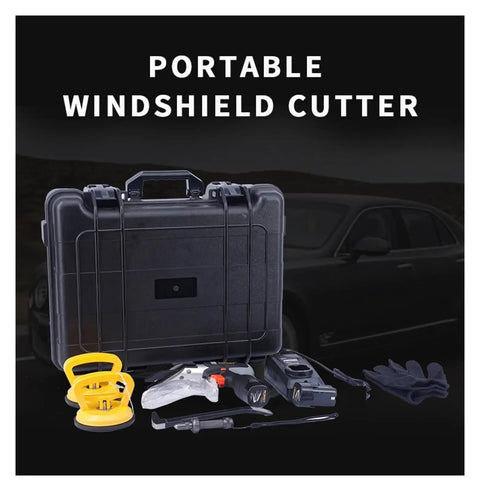 Portable Electric Drill Glass Cutter And Windshield Cutter Car Safety Hammer Emergency Escape Tool Kit with accessories