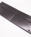 Bosch PTS10 Table Saw Zero Clearance Throat Plate Insert With Two Piece Design on white background, angle view.