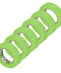 Six rolls of Pro Grade Performance Masking Tape 233 Plus, 24 mm Wide By 55 M Long, green, flexible backing, clean removal.