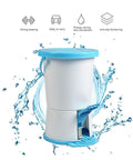 Hassle Free Foot Treadle Washer Offering 14 Liter Capacity For Gentle Delicates And Daily Clothes Nifty Blue Compact Frame with foot pump.