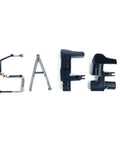 Chassis Fuel Tank Fairing Handle Kit For Volvo VN VNL 2004 Through 2017 parts forming word 'SAFE'