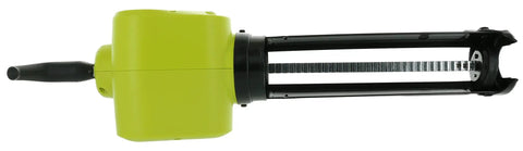 18V Pistol Grip Caulk Gun With Variable Discharge Rate, Beefy 500 Lbs Push Force, Efficient On One Battery, Side View