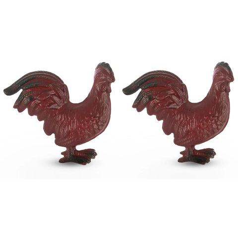 Score That Rustic Look Instantly With This Set Of Two Red Rooster Metal Knobs Made As Top Tier Dresser Pulls And Cabinet Hardware For A Quick Home Makeover You Gonna Totally Love.