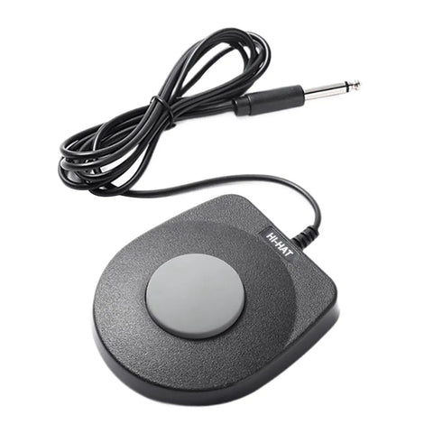 Universal Foot Pedal For Digital Pianos And MIDI Gear, 6.5mm Interface, Lightweight Anti Slip Sustain Pedal with cable