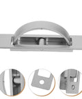Slick Hidden Cabinet Drawer Pulls Zinc Alloy Recessed Invisible Handles For Kitchen Wardrobe Dresser Drawers Home Office Furniture Hardware