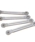 Rust-Resistant Ball-Bearing Glider Bracket Hardware For Smooth Movement Transform Benches Into Gliders With Easy Install Swing Brackets, 4-pack