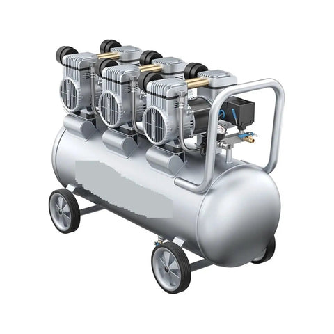 Industrial Grade Silent Air Compressor 3300W Oil Free Pump With 65L Tank For Garage And Workshop High Performance Low Noise Operation Reliable Power Tool Partner