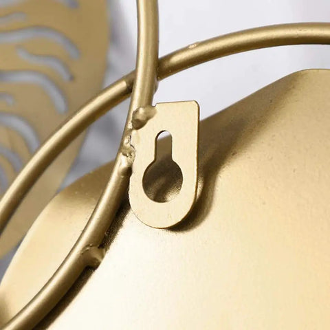 Close-up of hook attachment for Wall Mounted Coat Rack With Heavy Duty Iron Hooks For Entryway Or Bathroom Door Organizer.