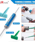 DT Deutsch Connector Kit For Auto Wiring With 2 3 4 6 8 12 Pin Plugs Size 16 Solid Contacts For 16-20AWG Includes Crimp Tool And Pin Removal Tool Waterproof Automotive Electrical Connectors 355-Piece Set terminal removal tools
