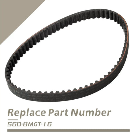560 8MGT 16 Drive Belt Replacement For Surron Light Bee And Segway X260 X160 Talaria XXX E Bikes 16mm Wide High Torque Belt