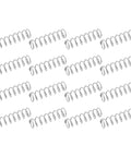 50 Pcs 304 Stainless Steel Compression Springs 0.4mm Wire Dia X 4mm OD X 15mm Free Length Tiny Pen Springs For Diy Repairs, Home Tools