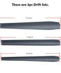Pro Grade Drift Set For Forging And Knifemaking 3 Pc Kit With Tomahawk Axe And Mouse Hammer Drifts dimensions and sizes