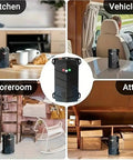 Dual Ultrasonic And LED Strobe Rodent Deterrent For Cars And Indoor Use in kitchen, vehicle, storeroom, and attic.